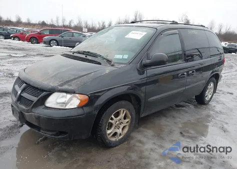 2004 Dodge Caravan Sxt from USA, damaged, VIN 1D4GP45R94B571539